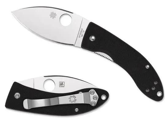 Lil’ Lum Pocket Knife – 2.38-Inch Vg-10 Blade With Black G-10 Scales 1