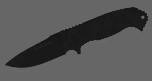 Liner-Lock Drop-Point Knife – 9Cr14Mov High-Carbon Stainless Steel 1