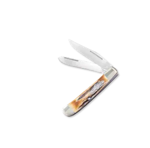 Little Trapper Pocket Knife With Genuine India Stag Horn Handle 1
