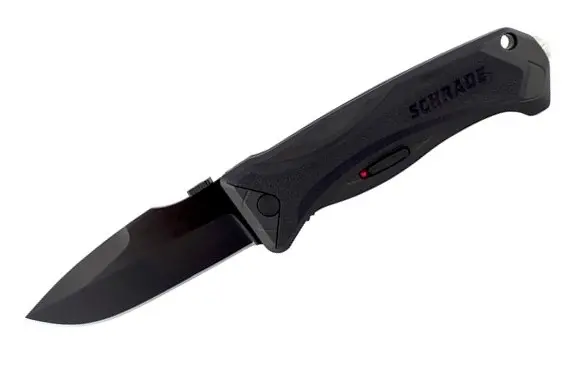 M.A.G.I.C. Assisted-Opening Knife – Black Blade, Aus-8 Stainless Steel 1