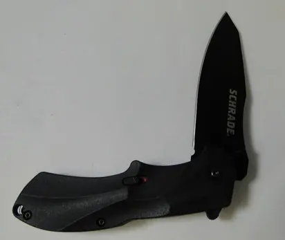 M.A.G.I.C. Assisted-Opening Knife – Black Handle, Premium Aus-8 Steel 1