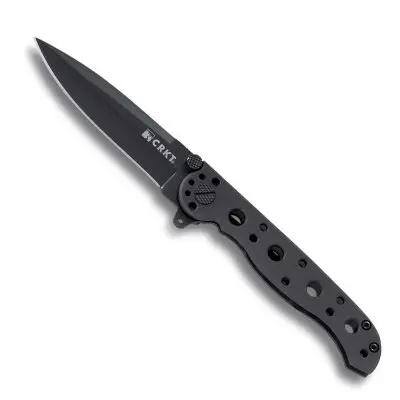 M16 Tactical Spear Point Knife – Black Coated, Kit Carson Design 1