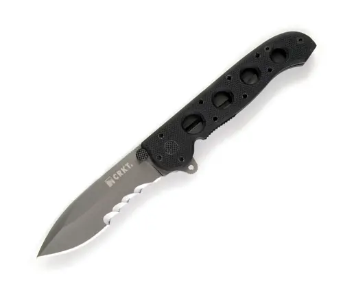 M21-12 Tactical Folder With G10 Handle And Veff Combo Edge 1