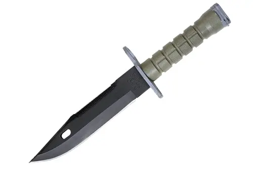 M9 Bayonet With Olive Drab Scabbard – Military-Grade 1