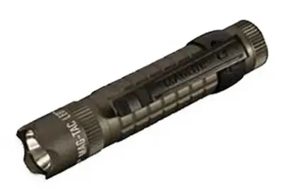 Mag-Tac Tactical Flashlight – Camo Green Housing With High-Output Beam 1