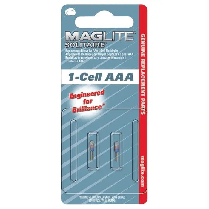 Maglite Solitaire Replacement Bulbs – 2-Pack 1