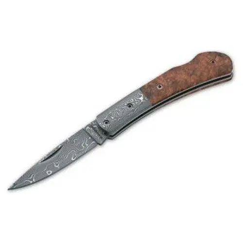 Magnum Damascus Steel Folding Knife 1