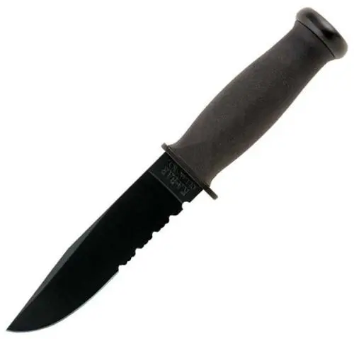 Mark I Tactical Knife With Kraton Handle – Serrated Edge 1
