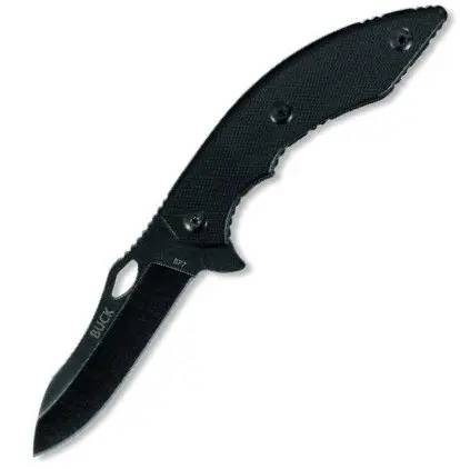 Maverik Tactical G-10 Knife – Black Ergonomic Handle, High-Performance Blade 1