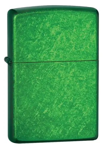Meadow Green Matte-Finish Zippo Lighter 1