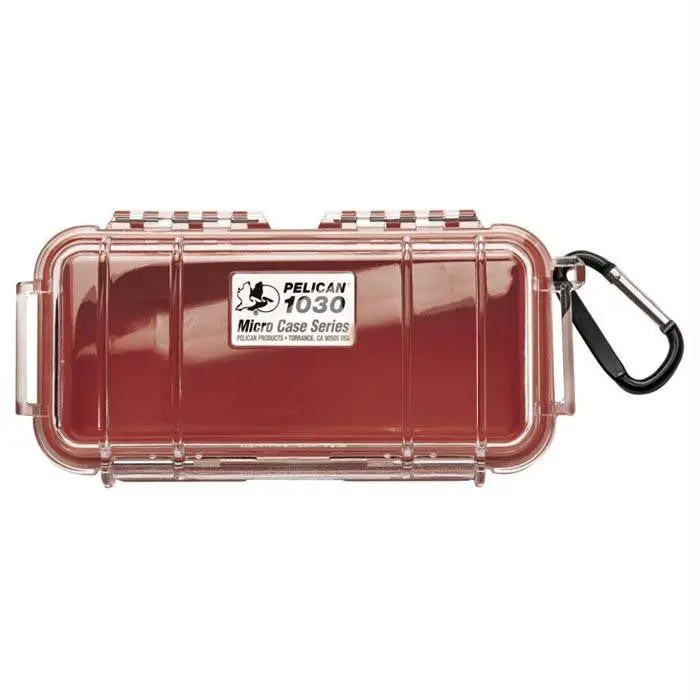Micro Case 1030 – Red Transparent Protective Cover 1