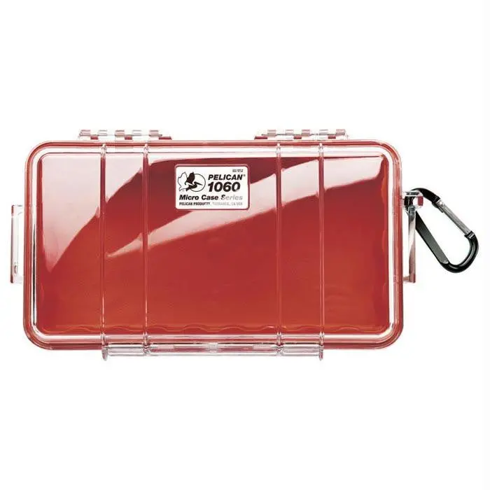 Micro Case 1060 – Red Transparent Protective Cover 1
