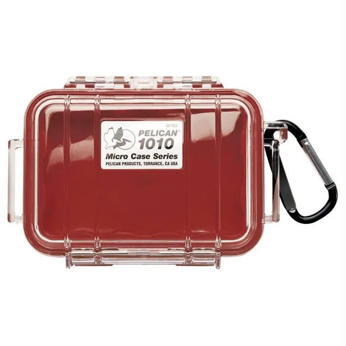 Micro Clear Case 1010 – Red-Tinted 1