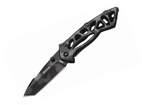 Mini Bones Pocket Knife – Camouflage Pattern Handle 1