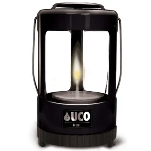 Mini Decorative Lantern – Hand-Painted Matte Black Finish 1