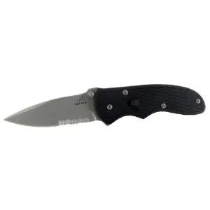 Mini-Fast Draw Folding Knife – Serrated Edge, Compact Carry 1