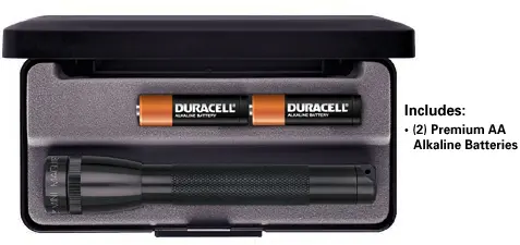 Mini Maglite Led Flashlight – Black, Retail Boxed 1