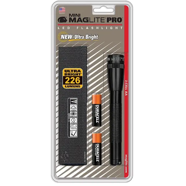 Mini Maglite Pro Flashlight – 2-Cell Aa Powered Led Light 1