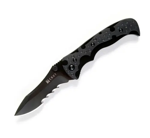 Mini My Tighe Assisted-Opening Black Blade Knife 1
