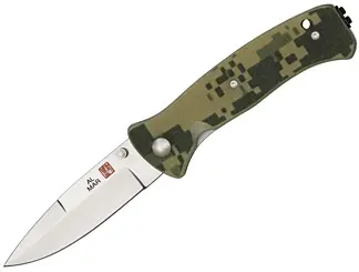Mini Sere 2000 Survival Knife – Vg-10 Blade, Digital Camo G10 Handle 1