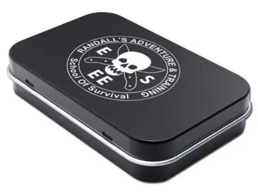 Miniature Survival Kit – Compact Tin Container 1