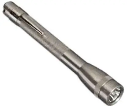 Minimaglite Led Flashlight – 2Xaa Silver Housing 1