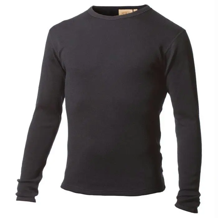 Minus33 Men’S Midweight Base Layer Top – Black, Extra Large 1