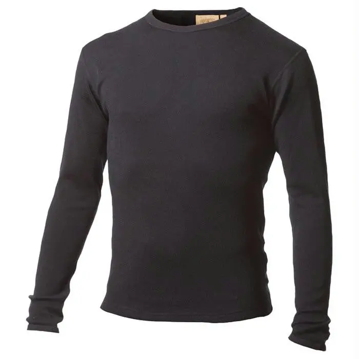 Minus33 Men’S Midweight Base Layer Top – Black, Medium 1