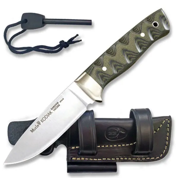 Mm Kodiak-10G.M Fixed Blade – Magnesium Bar Included With Sheath 1