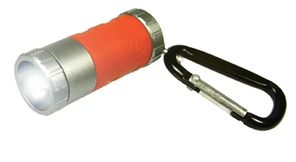 Moonforce Lr44 Keychain Light – Orange Anodized 1