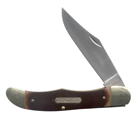 Mustang Brown 5.25-Inch Fixed-Blade Sheath Knife 1