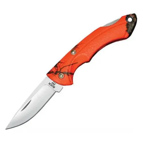 Nano Bantam Folding Knife – Mossy Oak Blaze Camo Finish 1