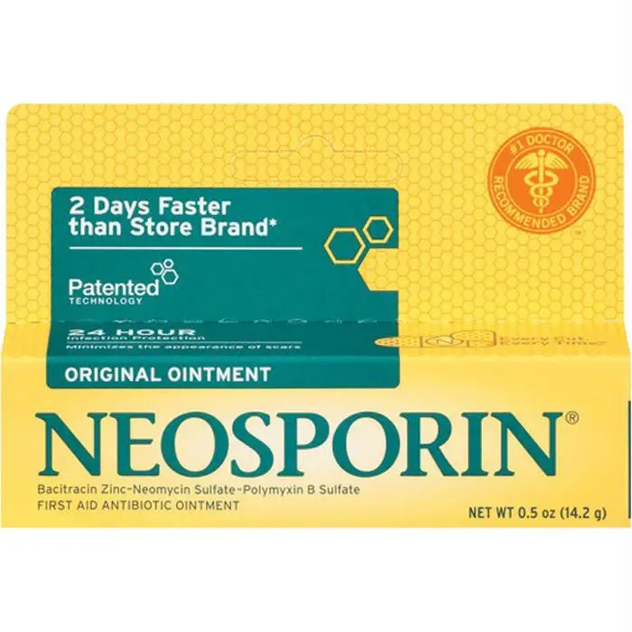 Neosporin First Aid Antibiotic Ointment – 0.05 Oz Tube 1