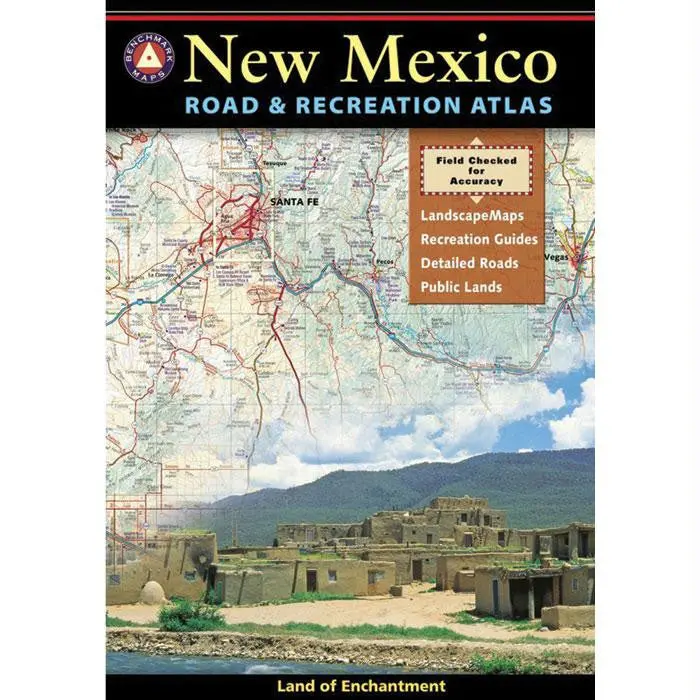New Mexico Road Recreation Atlas – Detailed Trail & Route Maps 1