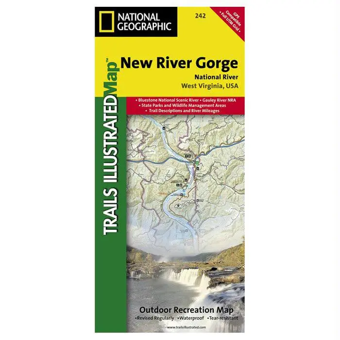 New River Gorge National Park Illustrated Design #242 1