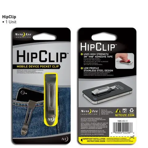 Ni Stainless Steel Hip Clip For Gear Attachment 1