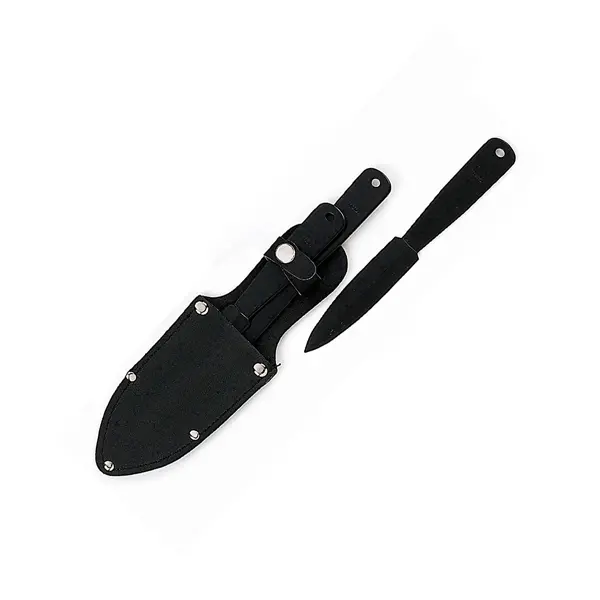 Night Thrower Throwing Knife Set – 3-Piece, All-Black Finish 1