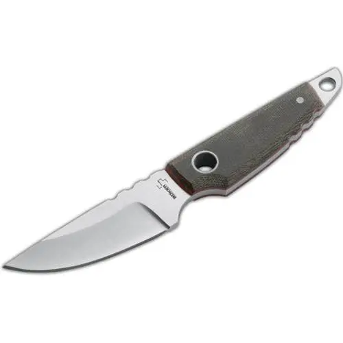 Nippon Necker Green Micarta Fixed-Blade Knife 1