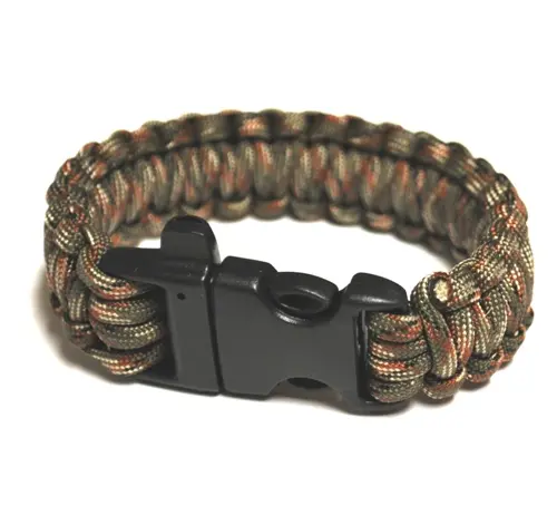 Od Green Survival Bracelet Featuring Built-In Whistle 1