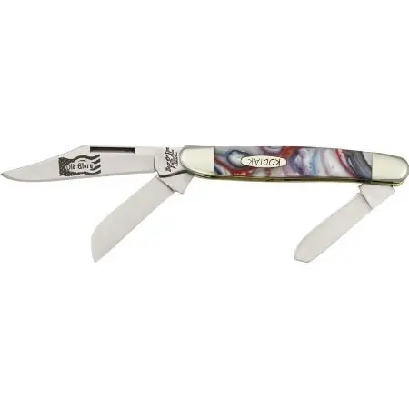 Old Glory 4-Inch 3-Blade Stockman Pocket Knife 1