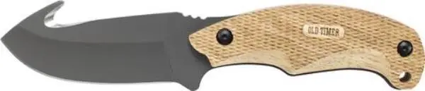 Old Timer Copperhead Full-Tang Gut-Hook Knife 1