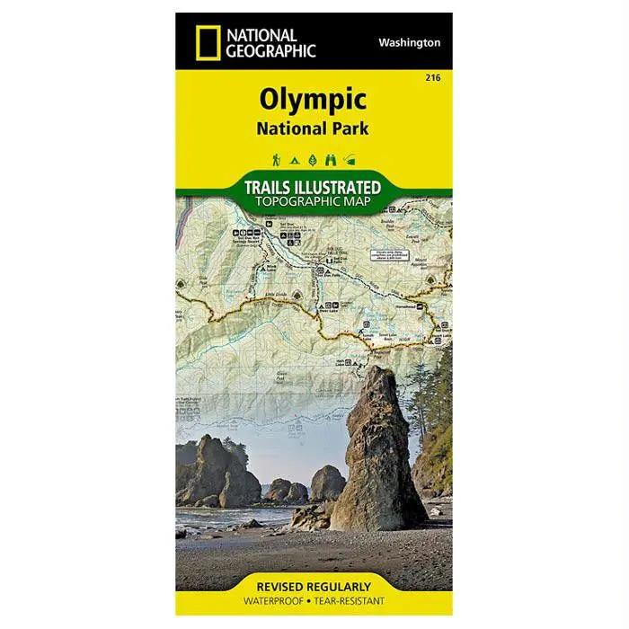 Olympic National Park Topographic Map – #216 1