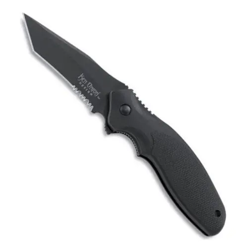 Onion Shenanigan Tanto Knife With Glass-Filled Serrations 1