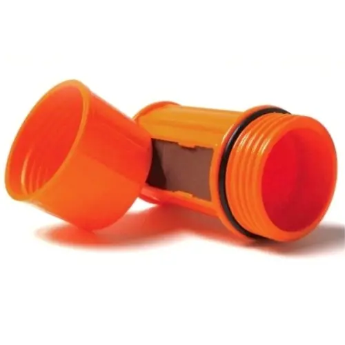 Orange Match Case For Fire Starters And Accessories 1