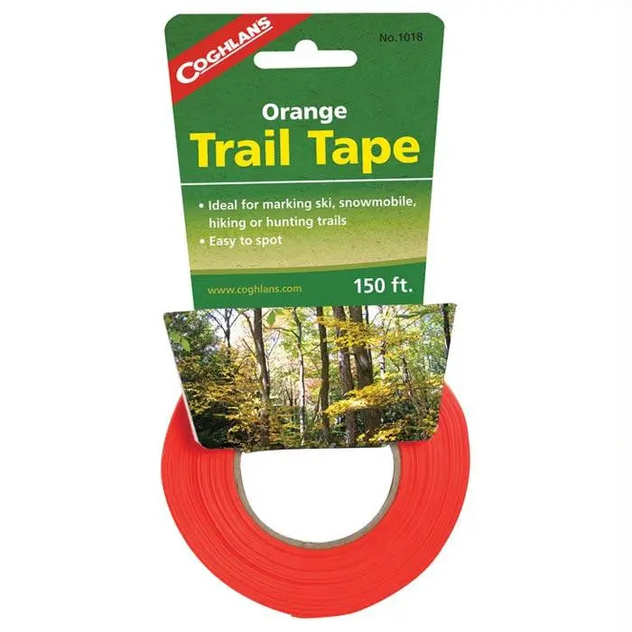 Orange Trail Marking Tape – 150-Foot Roll 1
