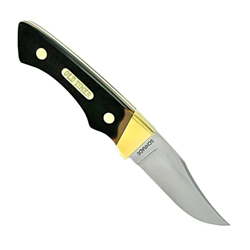 Ot Timberline Clip Point Fixed Blade With Sheath 1