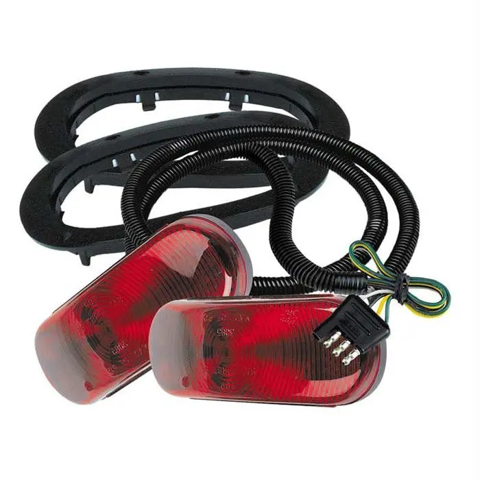 Oval-Shape Roof-Mounted Cargo Carrier With Integrated Light Kit 1