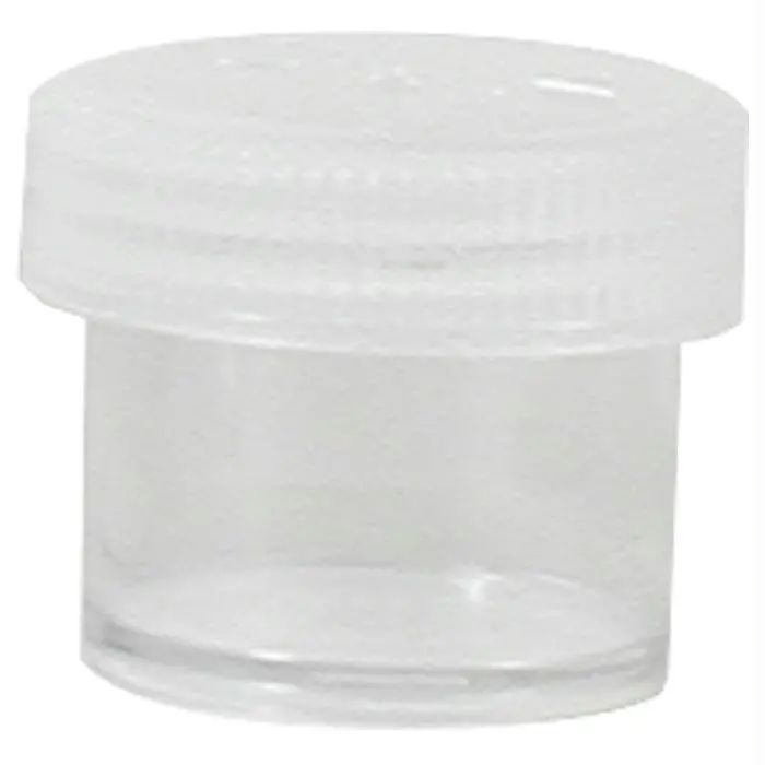 Pc Clear Storage Jar – 2-Ounce Food-Safe Container 1
