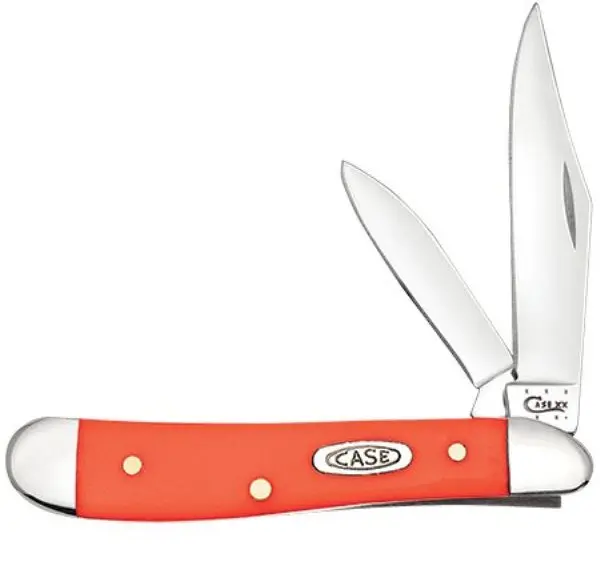 Peanut-Style Orange Pocket Folder Knife 1