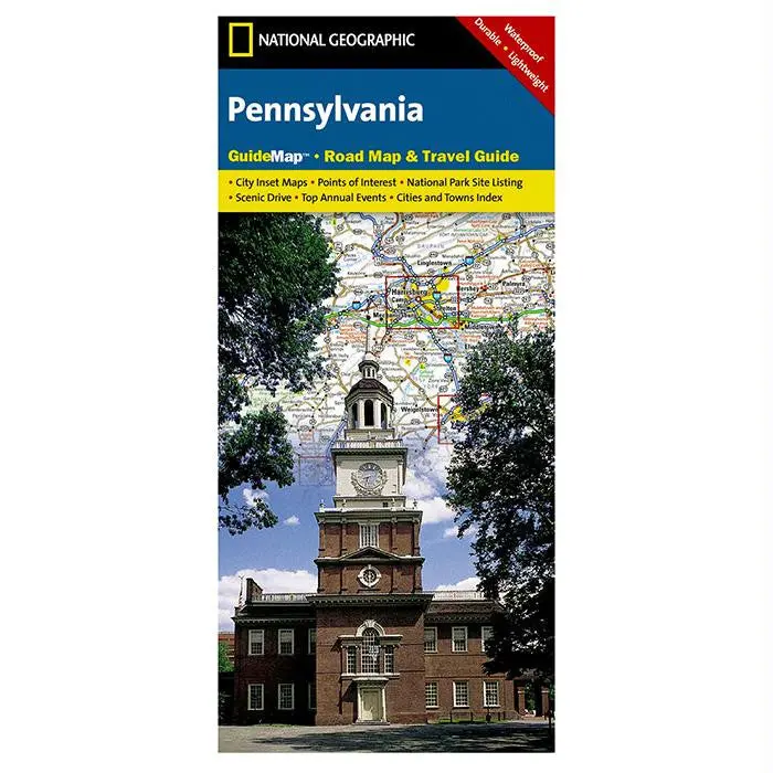 Pennsylvania State Map Poster 1